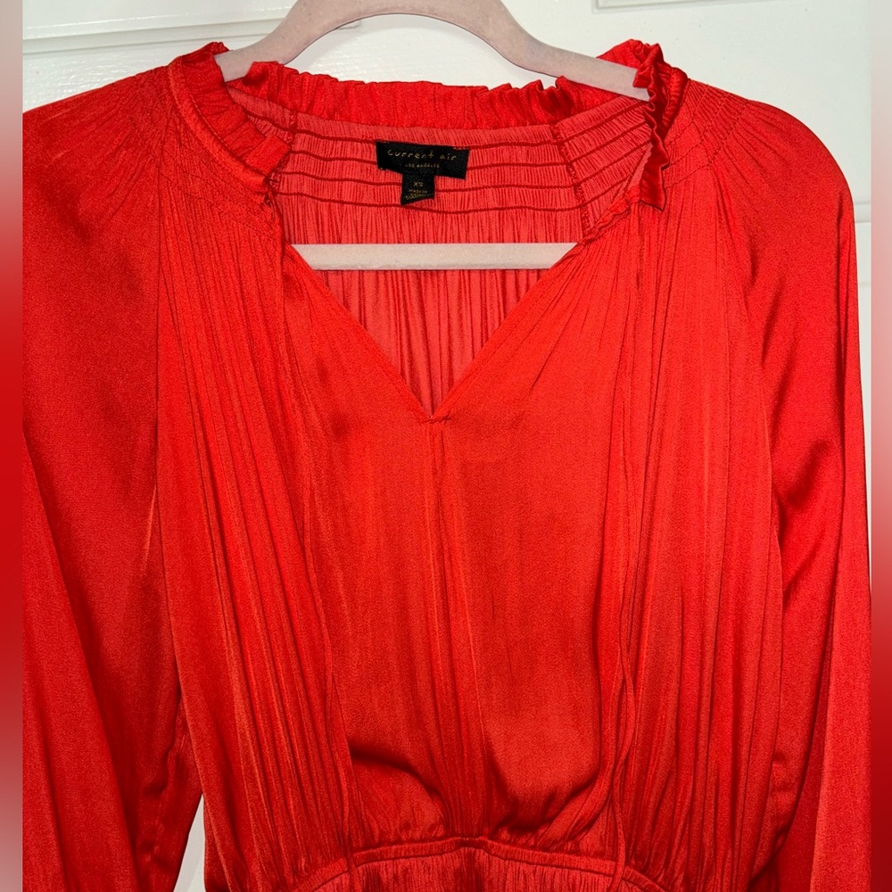 Current Air Red-Orange Dress size XS - Picture 5 of 5